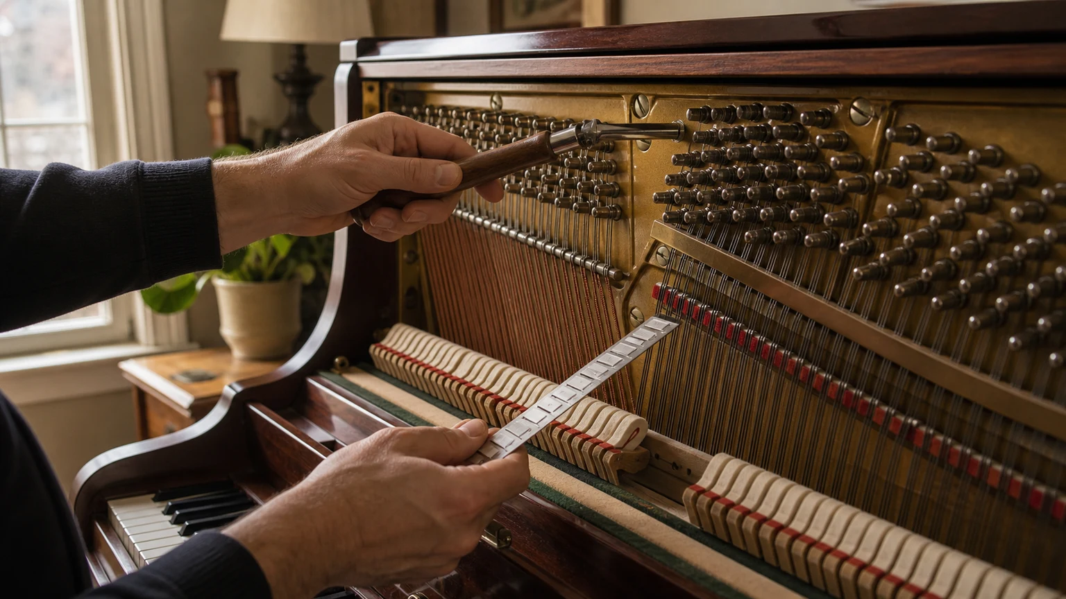 When an Old Piano Needs a Pitch Raise Before Tuning