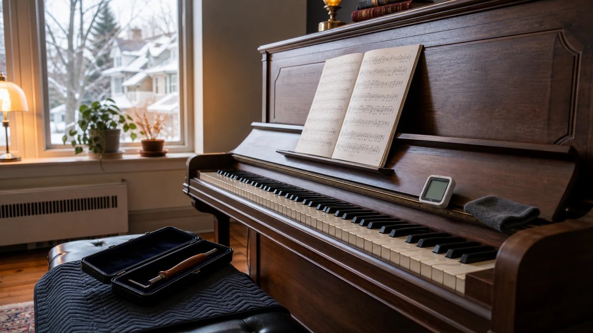 Winter Piano Care for Dry Toronto Homes