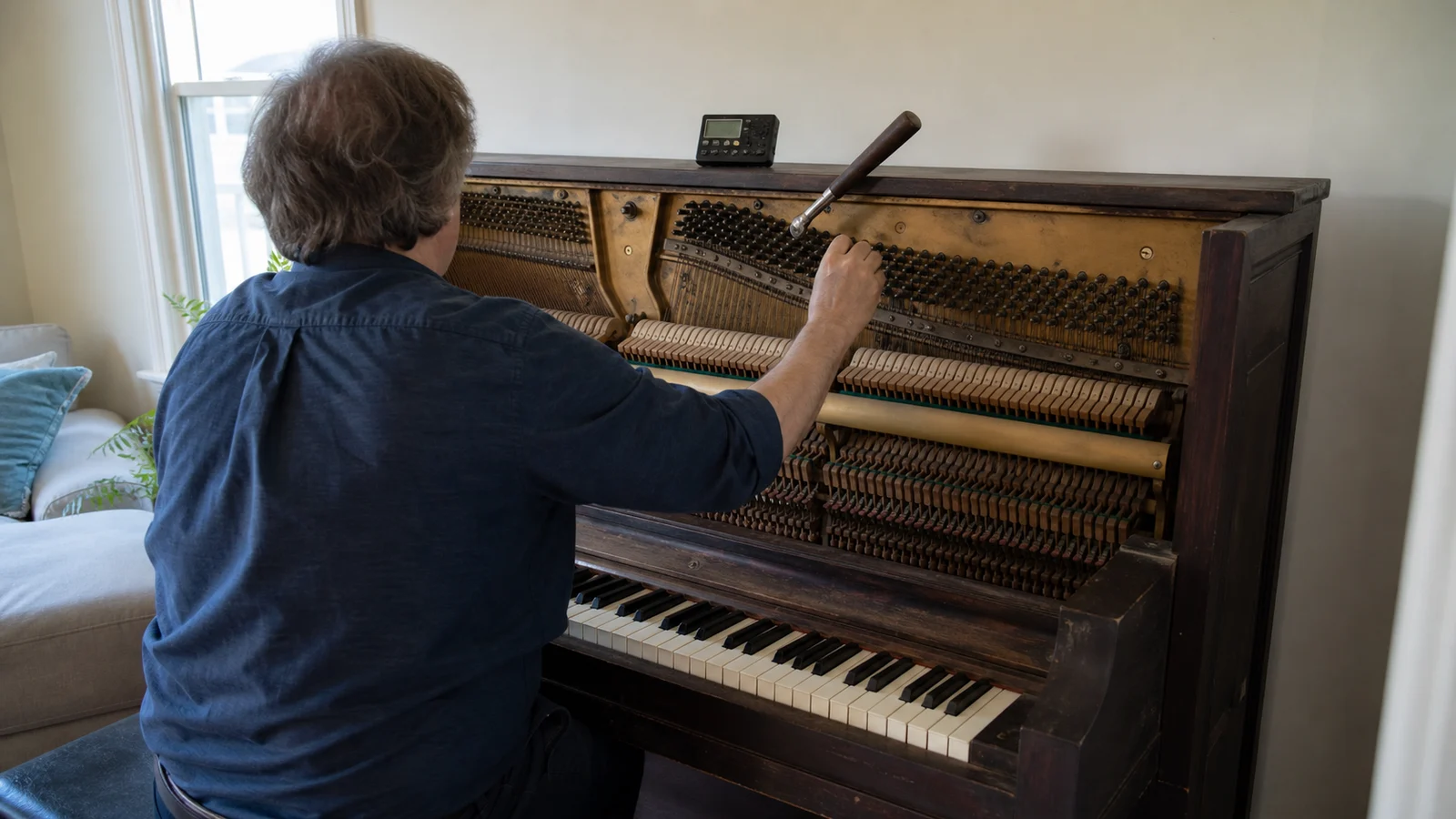 Pitch Raise vs. Standard Tuning: What an Old Upright Usually Needs