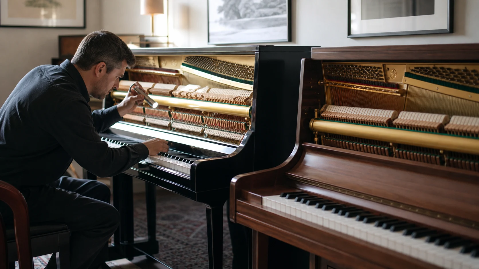 Technician Diary: Comparing a Used Yamaha U1 and U3