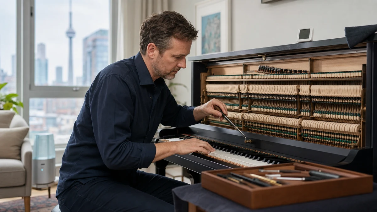 Technician Diary: Toronto Room Humidity and Slow Piano Keys