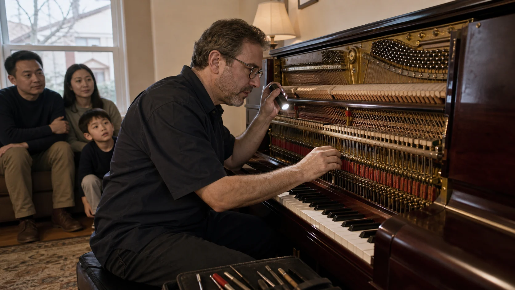 Technician Diary: Used Upright Piano Inspection for a GTA Family