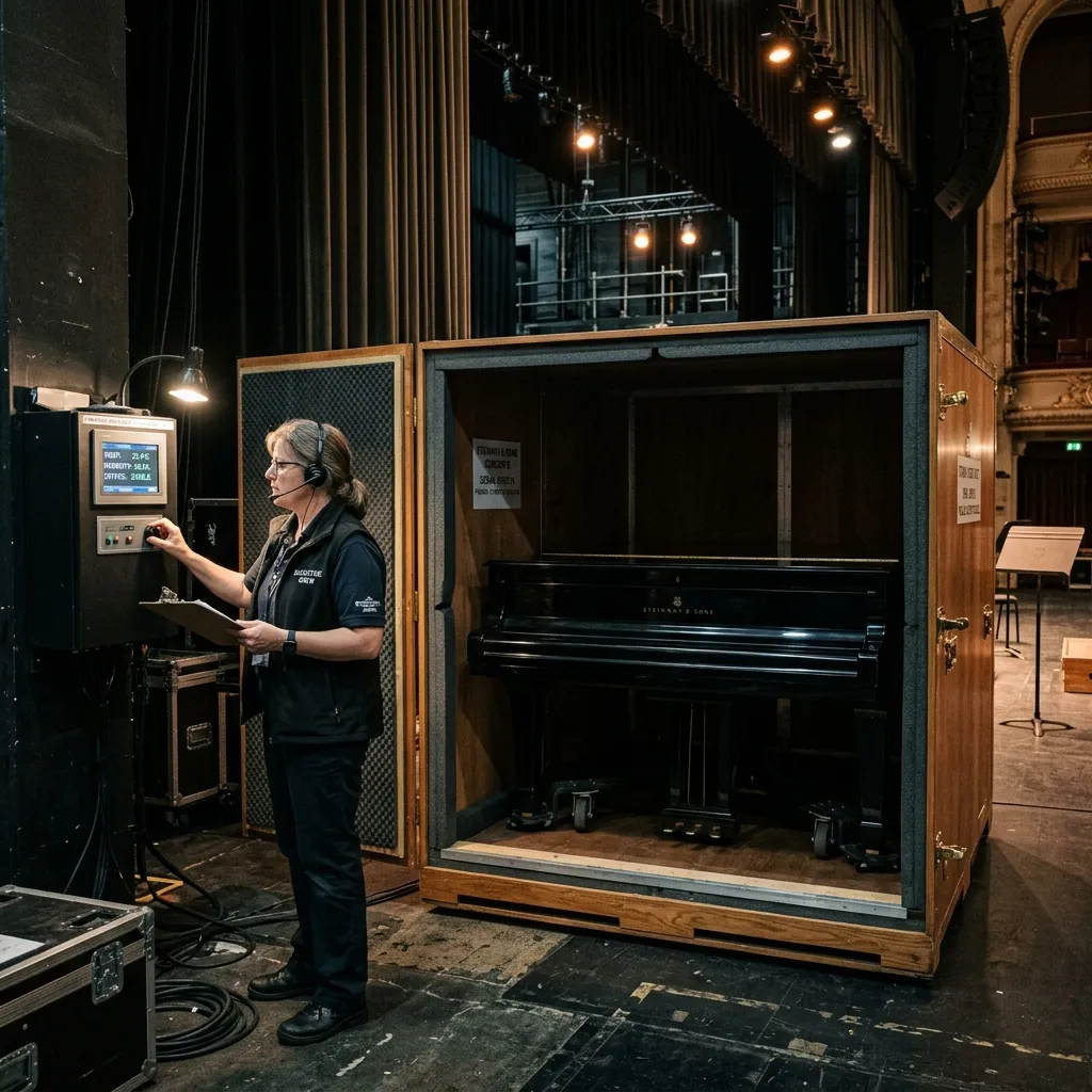 Concert Grand Piano Storage Box